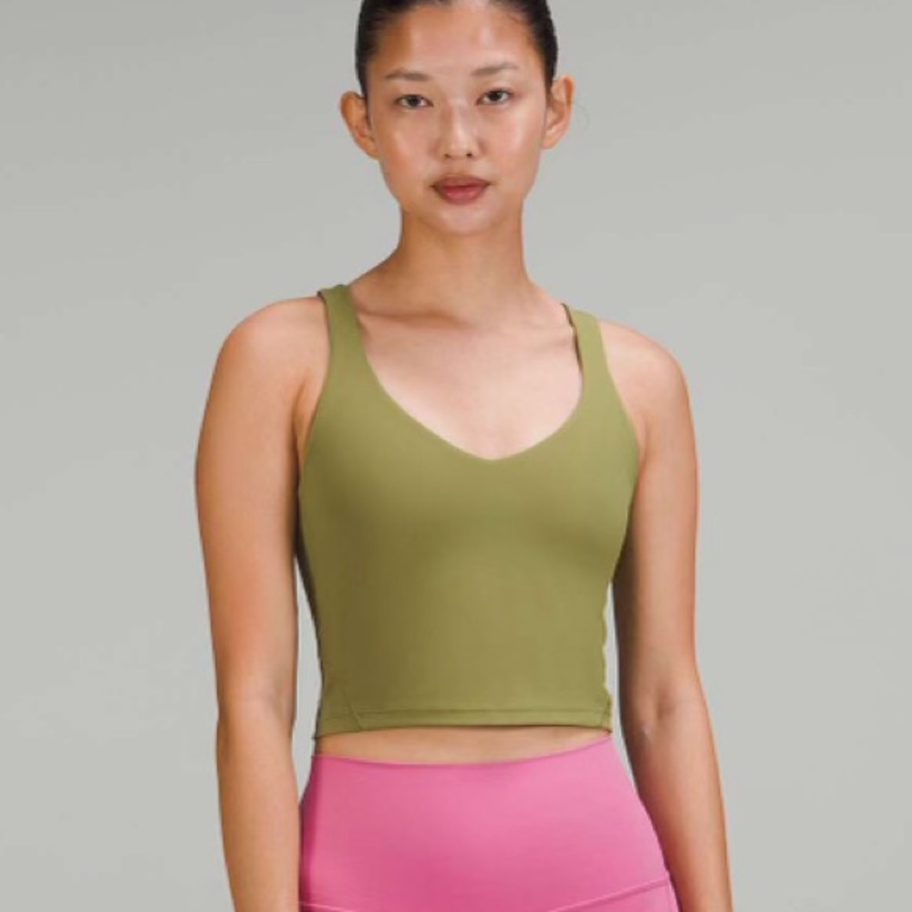 Lululemon Align Tank Top - in the color Bronze Green
